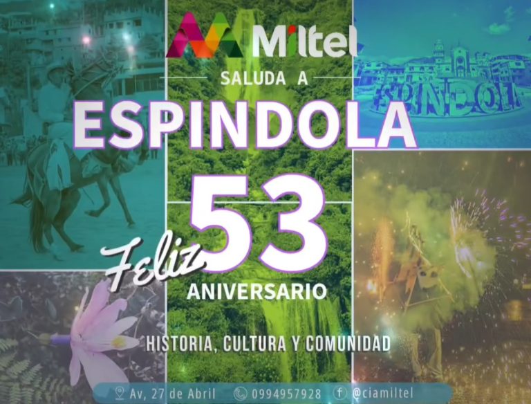 ¡Espíndola cumple 53 años de historia, cultura y comunidad!